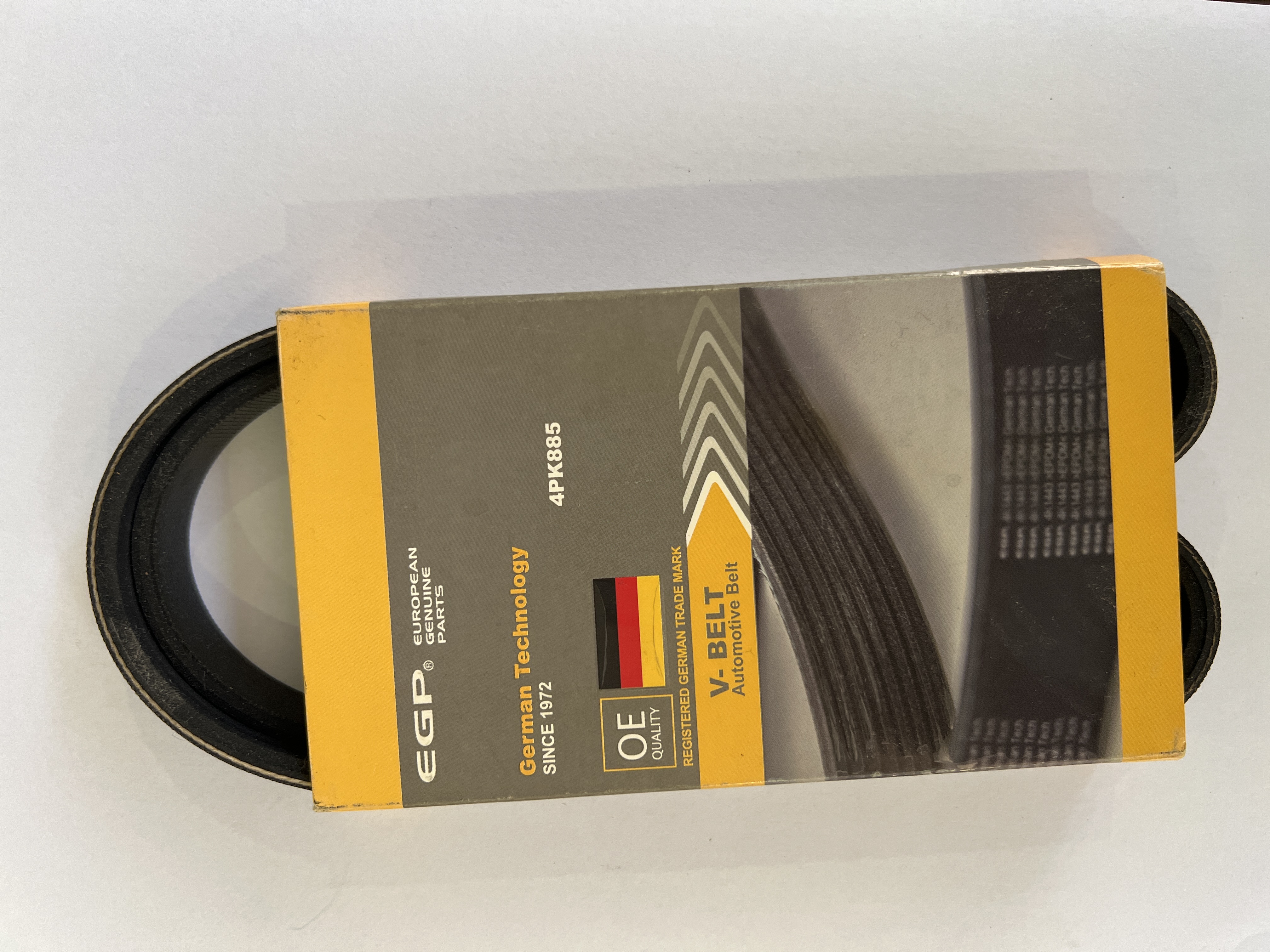 تسمه کولر پژو ۴۰۵ SLX  4PK 855 لوازم و قطعات یدکی پژو PEUGEOT