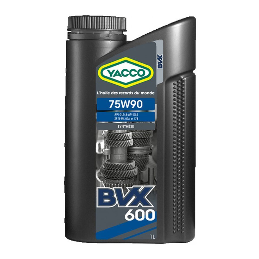 روغن گیربکس دنده ای مدل BVX ۶۰۰ (۷۵W-۹۰) شرکت یاکو YACCO (اصل فرانسه)