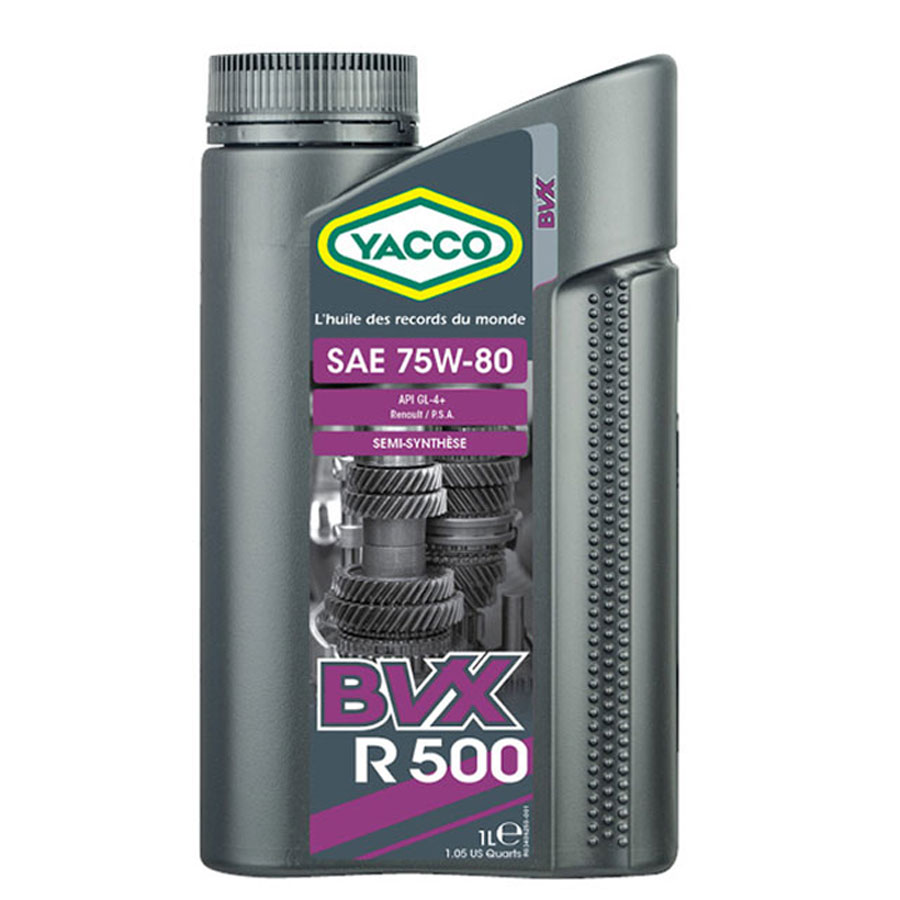روغن گیربکس دنده ای مدل BVX R۵۰۰ (۷۵W-۸۰) شرکت یاکو YACCO (اصل فرانسه)